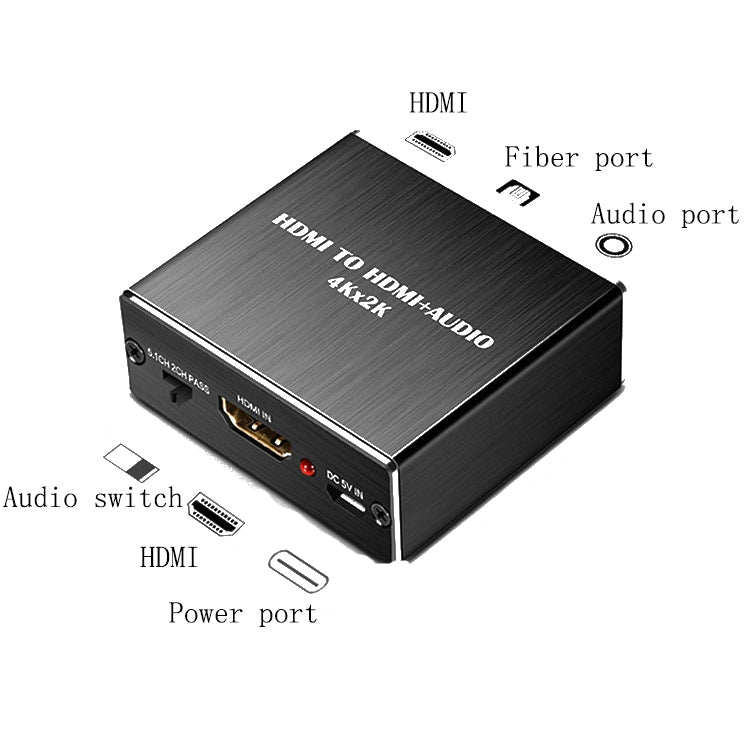 HDMI TO HDMI+AUDIO ตัวแยกเสียง