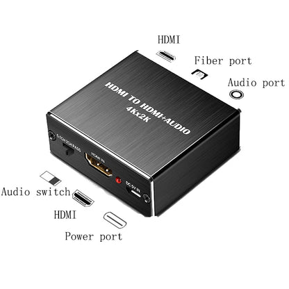 HDMI TO HDMI+AUDIO ตัวแยกเสียง