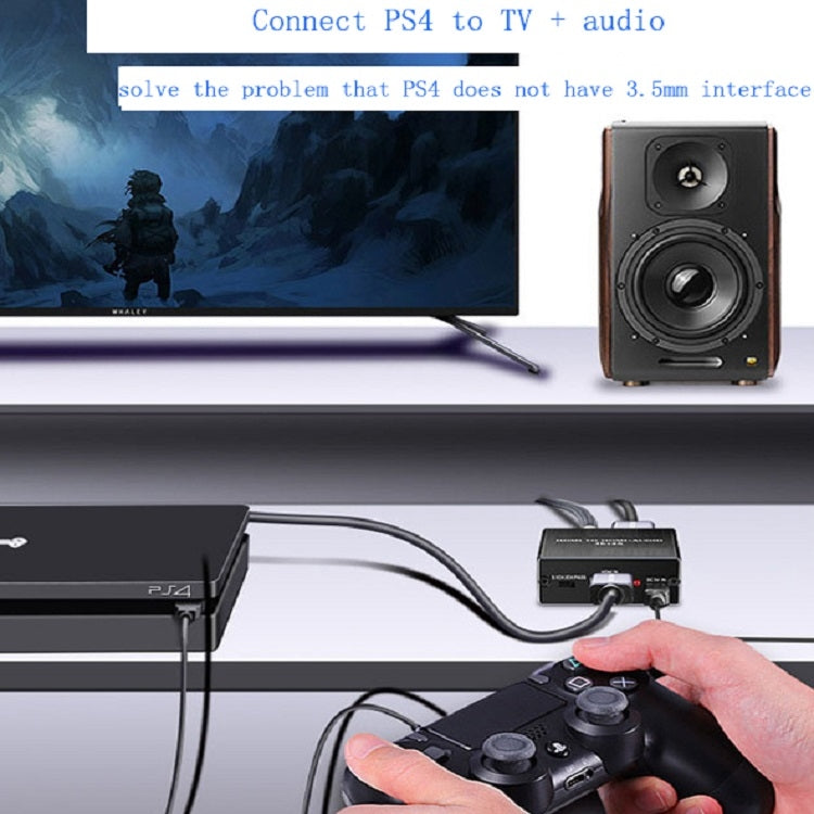 HDMI TO HDMI+AUDIO ตัวแยกเสียง