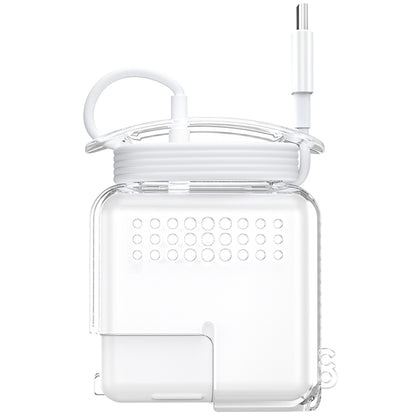 OATSBASF เคสป้องกันไฟซิลิโคนใสสำหรับ IPhone MacBook Pro Air, 20W