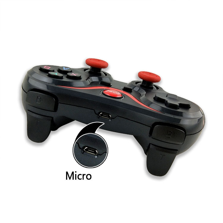 T3 โทรศัพท์มือถือไร้สาย Bluetooth Direct Connection Gamepad สำหรับโทรศัพท์ Android/iOS, T3 For Android/iOS Phones