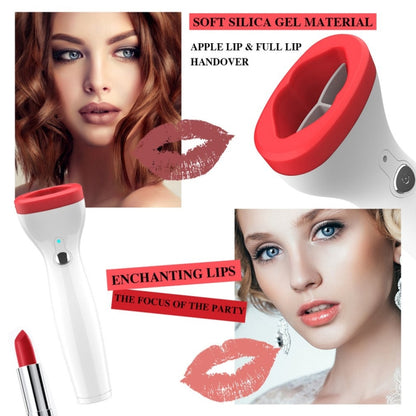 ซิลิโคน Lip Plumper อุปกรณ์ไฟฟ้า Lip Plump Enhancer เครื่องมือดูแล