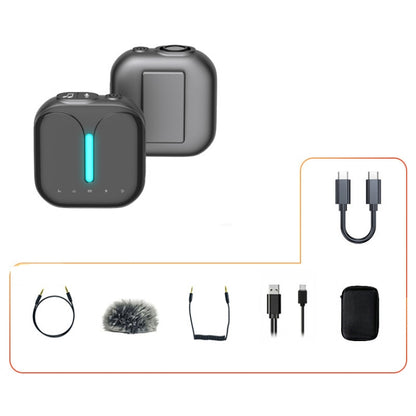 ไมโครโฟนไร้สายแบบตัดเสียงรบกวนกลางแจ้งระดับมืออาชีพ, Type-C, Type-C+Apple Adapter, Type-C+External Microphone, Type-C+Apple Adapter+External Microphone
