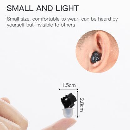 Old People เครื่องขยายเสียงเครื่องช่วยฟัง Magnetic Charge Dual-unit Sound Collector, US Plug, EU Plug