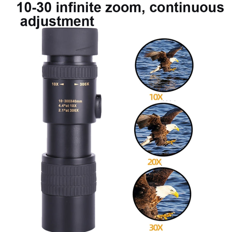 10-300x40 กล้องโทรทรรศน์ตาข้างเดียว HD BAK4 กล้องโทรทรรศน์ปริซึมสไตล์:, Standard