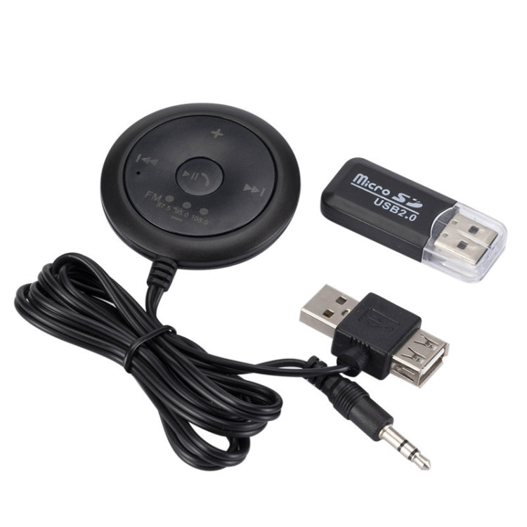 แฮนด์ฟรี FM รถบลูทูธรับ AUX คอนโซลกลางเครื่องเล่น MP3, MP3 Player