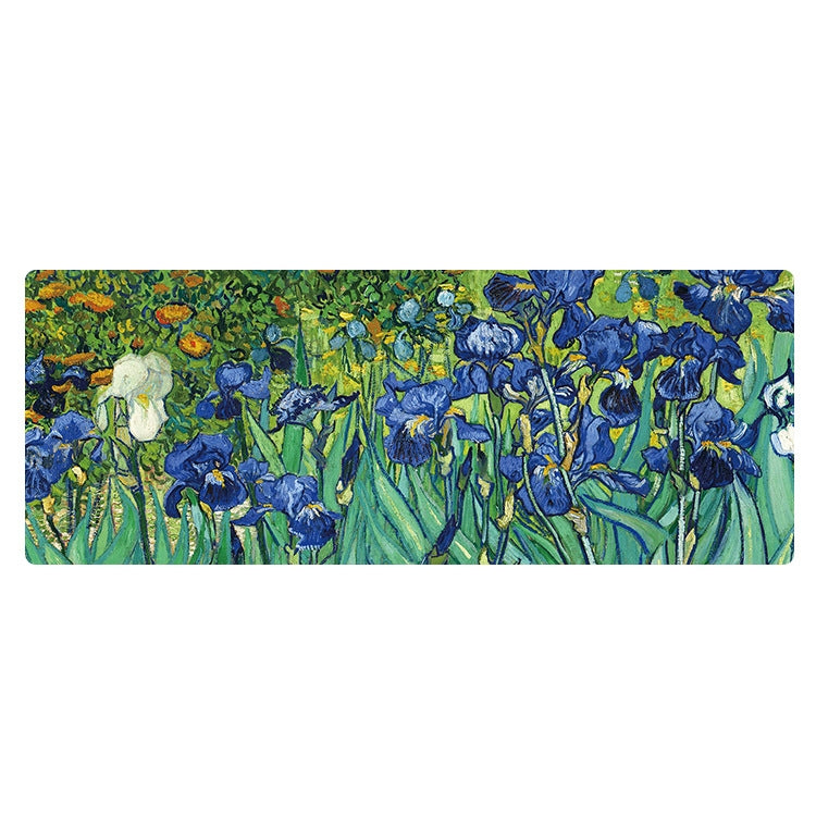 Am002 แผ่นรองเมาส์ยางตั้งโต๊ะขนาดใหญ่สำหรับวาดภาพสีน้ำมัน, 400x900x1.5mm No Stitched Edges, 300x800x2mm Stitched Edges