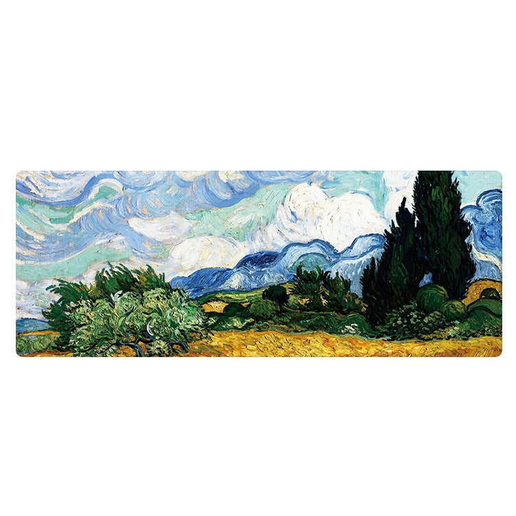 Am002 แผ่นรองเมาส์ยางตั้งโต๊ะขนาดใหญ่สำหรับวาดภาพสีน้ำมัน, 300x800x5mm Stitched Edges, 400x900x4mm Stitched Edges, 400x900x5mm Stitched Edges, 300x800x3mm Stitched Edges, 300x800x4mm Stitched Edges