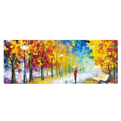 Am002 แผ่นรองเมาส์ยางตั้งโต๊ะขนาดใหญ่สำหรับวาดภาพสีน้ำมัน, 300x800x5mm Stitched Edges, 400x900x4mm Stitched Edges, 400x900x5mm Stitched Edges, 300x800x3mm Stitched Edges, 300x800x4mm Stitched Edges