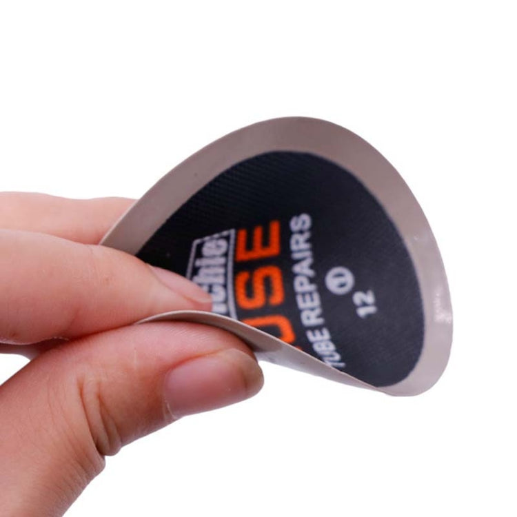Nirichie 60mm Round Car Tire Repair Patch ซ่อมยางรถยนต์ Cold Patch Film, 60mm Round Car Tire Patch