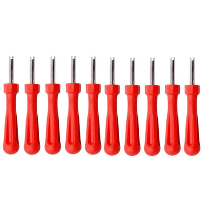 10 PCS ยางรถยนต์ไฟฟ้ารถยนต์วาล์วหมวกจักรยานวาล์วแกนสวิทช์ สไตล์:, Single Head Short, Single Head Long