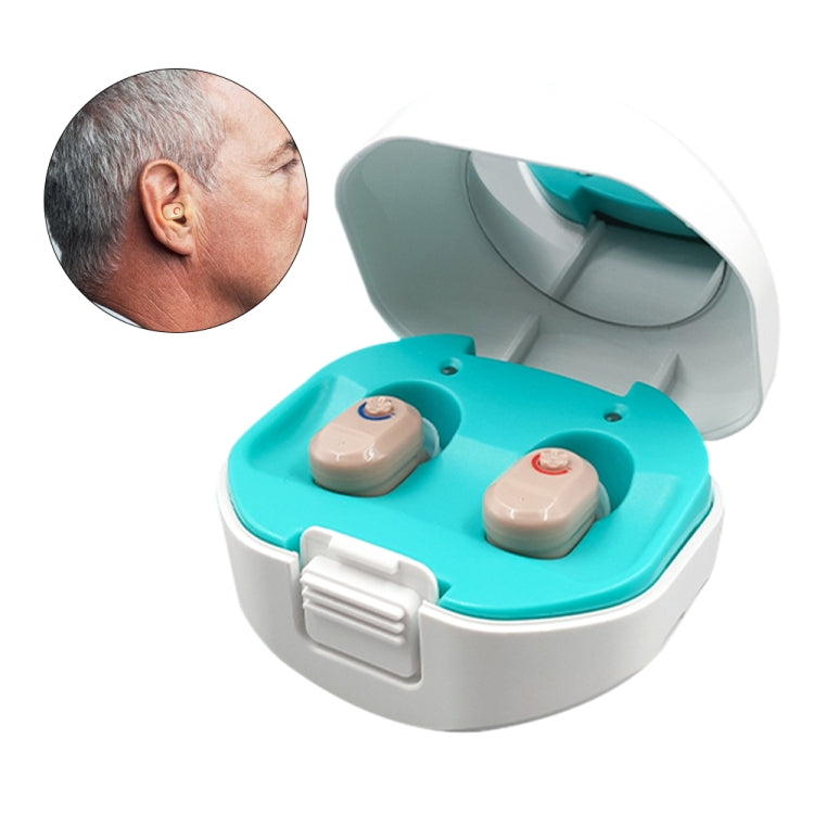 เครื่องช่วยฟัง TWS On-Ear Sound Amplifier พร้อมช่องชาร์จ, White, Black, Skin Color