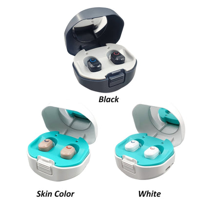 เครื่องช่วยฟัง TWS On-Ear Sound Amplifier พร้อมช่องชาร์จ, White, Black, Skin Color