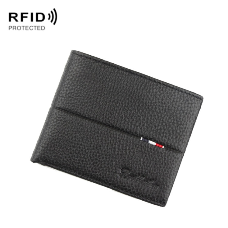 กระเป๋าใส่บัตรมัลติฟังก์ชั่นกระเป๋าสตางค์ RFID แบบสบาย ๆ สำหรับบุรุษ, Baweisi A-6595-1, Baweisi A-6556-1, Baweisi A-6502-1, Baweisi A-6598-1, Baweisi A-65112-1