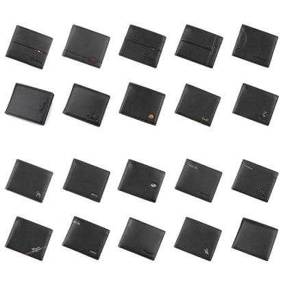 กระเป๋าใส่บัตรมัลติฟังก์ชั่นกระเป๋าสตางค์ RFID แบบสบาย ๆ สำหรับบุรุษ, Baweisi A-6595-1, Baweisi A-6556-1, Baweisi A-6502-1, Baweisi A-6598-1, Baweisi A-65112-1