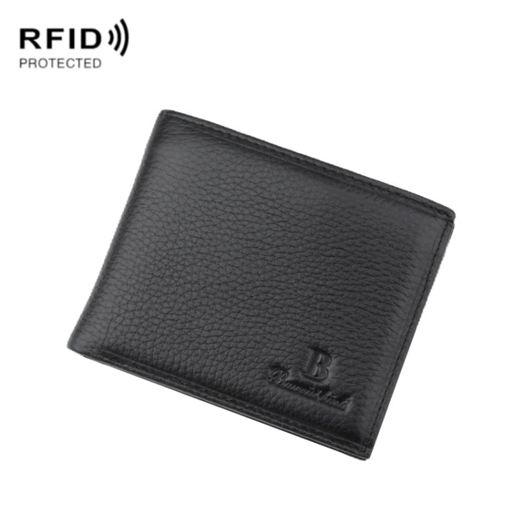 กระเป๋าใส่บัตรมัลติฟังก์ชั่นกระเป๋าสตางค์ RFID แบบสบาย ๆ สำหรับบุรุษ, Baweisi A-6595-1, Baweisi A-6556-1, Baweisi A-6502-1, Baweisi A-6598-1, Baweisi A-65112-1