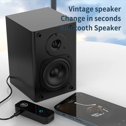 2 in 1 Bluetooth รับเครื่องส่งสัญญาณ AUX อะแดปเตอร์รถทีวีเครื่องส่งสัญญาณเสียงคอมพิวเตอร์, B28