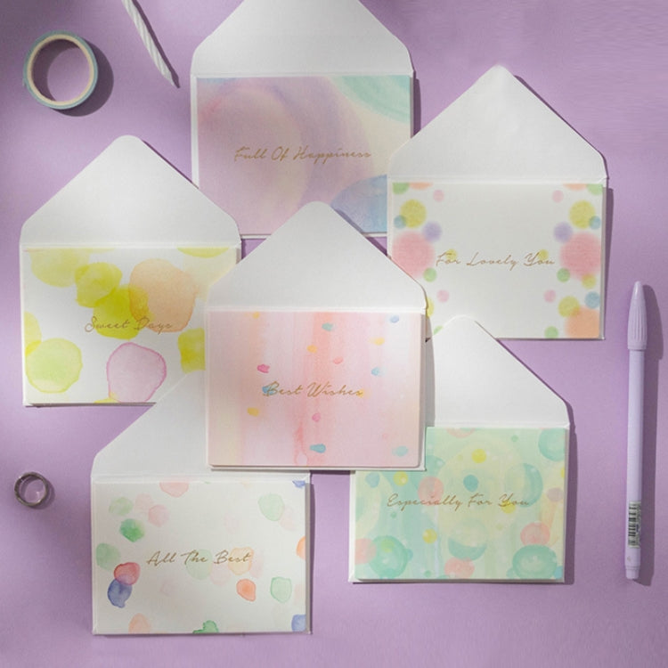 2 ชุด Bronzing Mother Day Birthday Card Wishes DIY Envelope Set, 6PCS/Set HK031, 6PCS/Set HK030, 6PCS/Set HK037, 6PCS/Set HK036, 6PCS/Set Live Like Summer Flowers