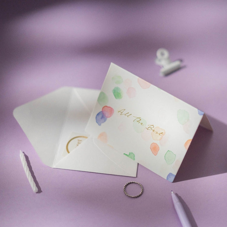 2 ชุด Bronzing Mother Day Birthday Card Wishes DIY Envelope Set, 6PCS/Set HK031, 6PCS/Set HK030, 6PCS/Set HK037, 6PCS/Set HK036, 6PCS/Set Live Like Summer Flowers