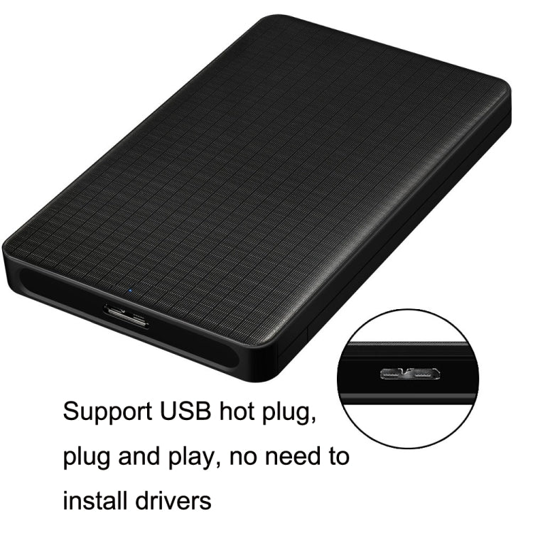 E39 2.5 นิ้ว USB3.0 SATA กล่องฮาร์ดดิสก์แบบพกพา, E39
