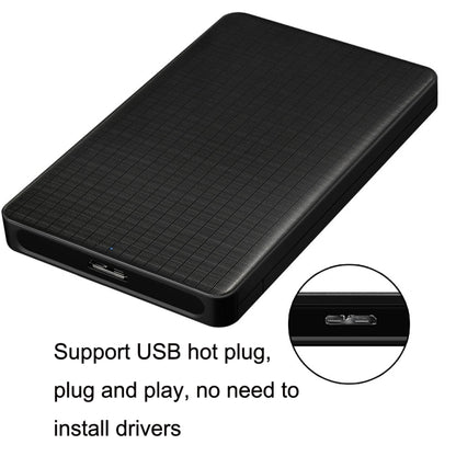 E39 2.5 นิ้ว USB3.0 SATA กล่องฮาร์ดดิสก์แบบพกพา, E39