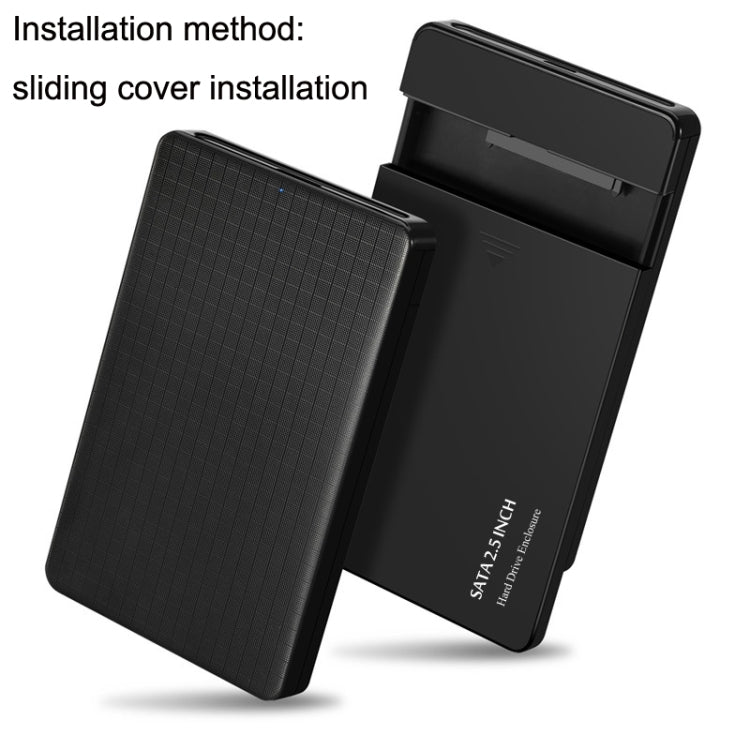 E39 2.5 นิ้ว USB3.0 SATA กล่องฮาร์ดดิสก์แบบพกพา, E39