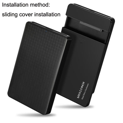 E39 2.5 นิ้ว USB3.0 SATA กล่องฮาร์ดดิสก์แบบพกพา, E39