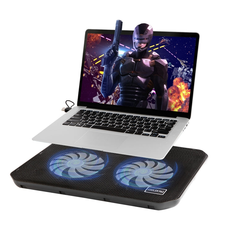 NUOXI M10 Dual USB แล็ปท็อปคูลเลอร์