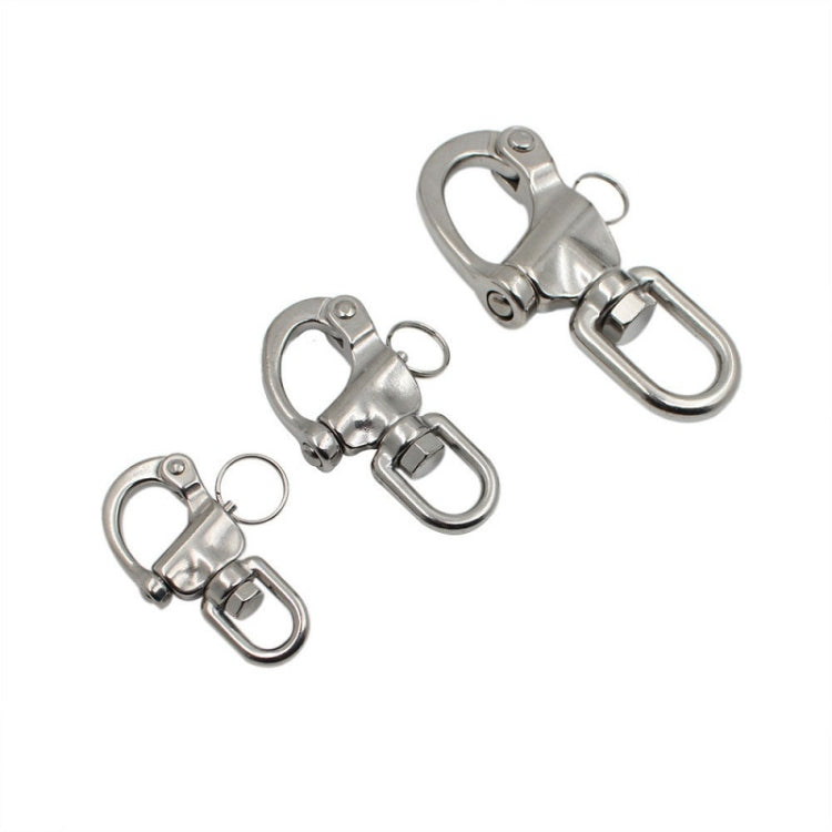 Yachting Sailing Stainless Steel Coil Type ห่วงสปริงโรตารี, 70mm, 87mm, 128mm