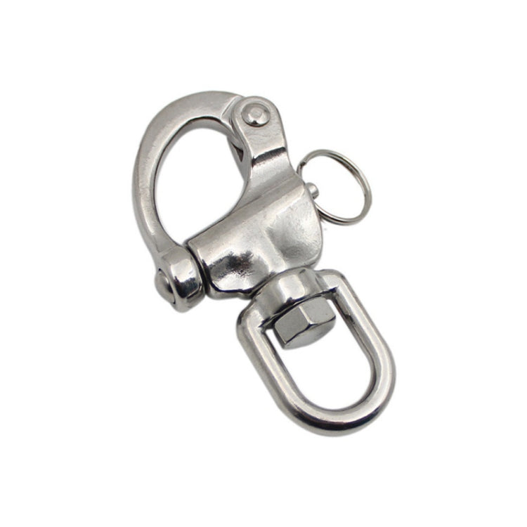 Yachting Sailing Stainless Steel Coil Type ห่วงสปริงโรตารี, 70mm, 87mm, 128mm