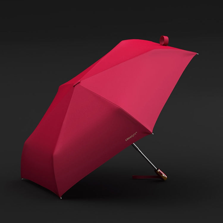กาวสีดำอ่อน Sunside Anti-UV Rain or Shine Umbrella