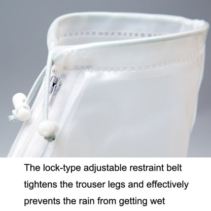 1 คู่ Rainy Outdoor Anti-Skid Waterproof Shoe Cover ฝาครอบรองเท้าใช้ซ้ำ ๆ หนา, S, M, L, XL, XXL, XXXL