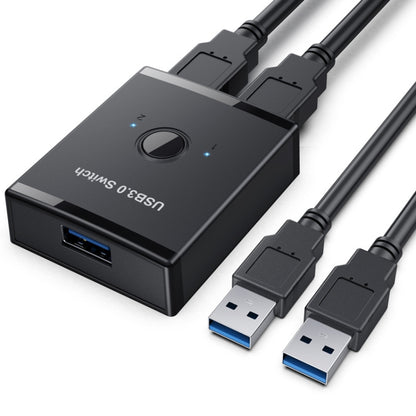 T25 2 In 1 USB3.0 สวิตช์สองทิศทางเครื่องพิมพ์ Sharer Splitter