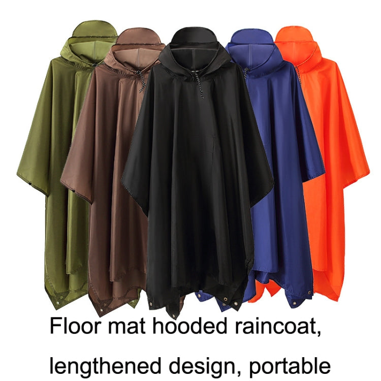 3 ใน 1 กระเป๋าเป้สะพายหลังเสื้อกันฝนปีนเขาเดินป่ากลางแจ้ง Rain Cape