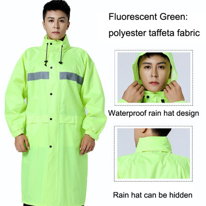 เสื้อกันฝน X18 สยาม เสื้อกันฝนสะท้อนแสงผู้ใหญ่กลางแจ้ง, XL, XXL, XXXL, XXXXL