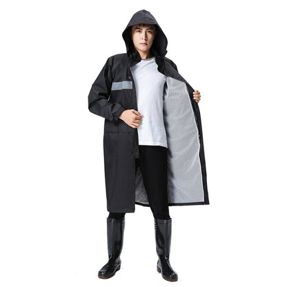 เสื้อกันฝน X18 สยาม เสื้อกันฝนสะท้อนแสงผู้ใหญ่กลางแจ้ง, XL, XXL, XXXL, XXXXL