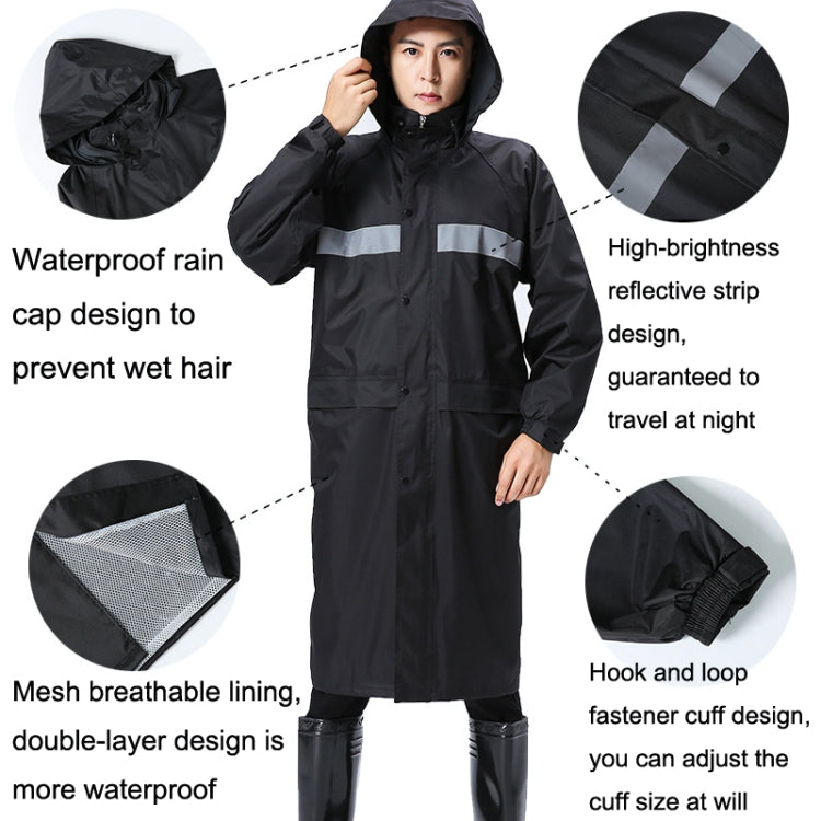เสื้อกันฝน X18 สยาม เสื้อกันฝนสะท้อนแสงผู้ใหญ่กลางแจ้ง, XL, XXL, XXXL, XXXXL