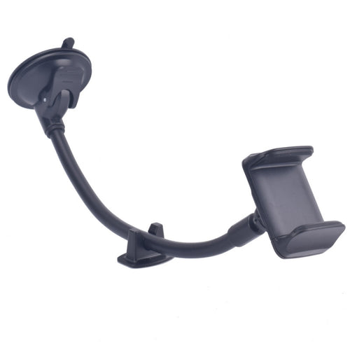 2 PCS Suction Cup Long Soft Hose Windshield Car Mobile Phone Clip Bracket