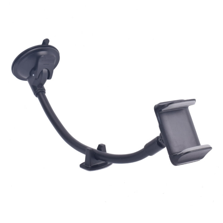 2 PCS Suction Cup Long Soft Hose Windshield Car Mobile Phone Clip Bracket