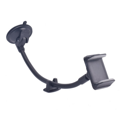 2 PCS Suction Cup Long Soft Hose Windshield Car Mobile Phone Clip Bracket