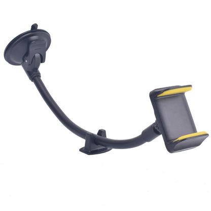 2 PCS Suction Cup Long Soft Hose Windshield Car Mobile Phone Clip Bracket