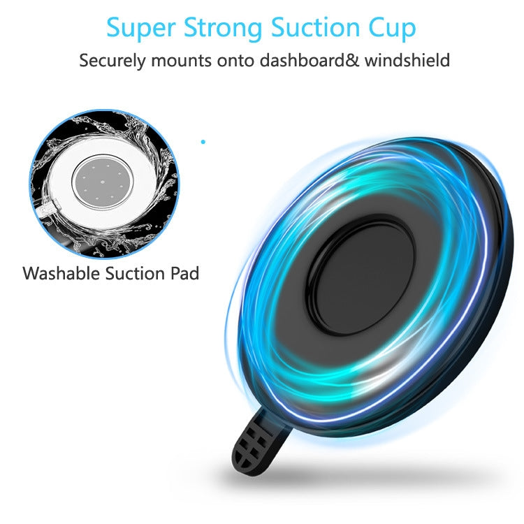 2 PCS Suction Cup Long Soft Hose Windshield Car Mobile Phone Clip Bracket