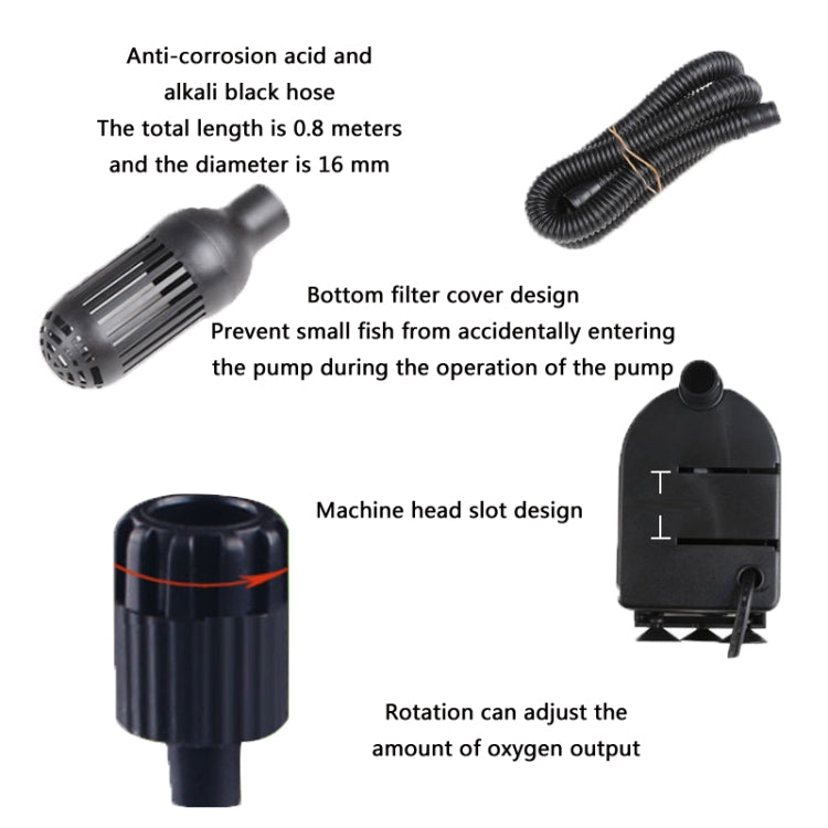 มัลติฟังก์ชั่นปั๊มกรองออกซิเจนสำหรับตู้ปลา, ปลั๊ก CN, JP-500G 6W, JP-700G 12W, JP-900G 20W, JP-1100G 25W, JP-1500G 45W
