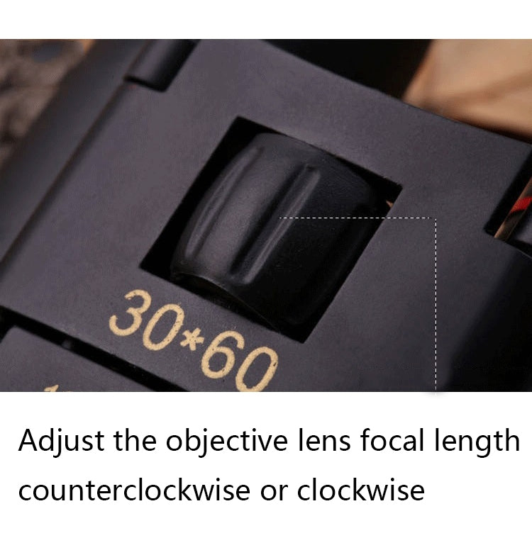 TY3060 กล้องโทรทรรศน์กลางแจ้ง Micro Night Vision แบบพกพา, 30X Orange Film, 30X Blue Film