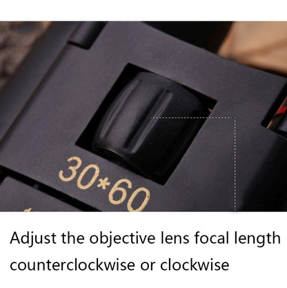 TY3060 กล้องโทรทรรศน์กลางแจ้ง Micro Night Vision แบบพกพา, 30X Orange Film, 30X Blue Film