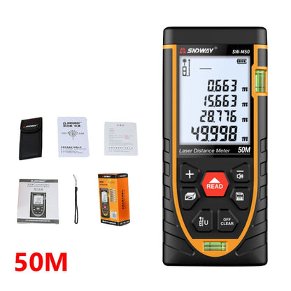 เครื่องวัดระยะเลเซอร์ เครื่องวัดระยะอินฟราเรด, SNDWAY SW-M50, SNDWAY SW-M70, SNDWAY SW-M100