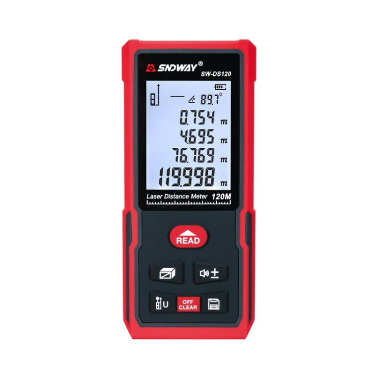เครื่องวัดระยะเลเซอร์แบบมือถือ ไม้บรรทัดเลเซอร์อินฟราเรด, SNDWAY SW-DS50, SNDWAY SW-DS70, SNDWAY SW-DS100, SNDWAY SW-DS120