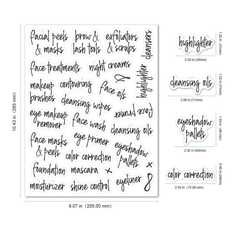 2 ชุด 189 PCS ห้องน้ำ Jars Label Storage Classification Waterproof Bathroom Stickers, Jars Label