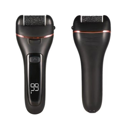 เครื่องเจียรเท้าไฟฟ้าจอแสดงผลแบบดิจิตอลลอกเล็บเท้าแบบชาร์จไฟได้, Black