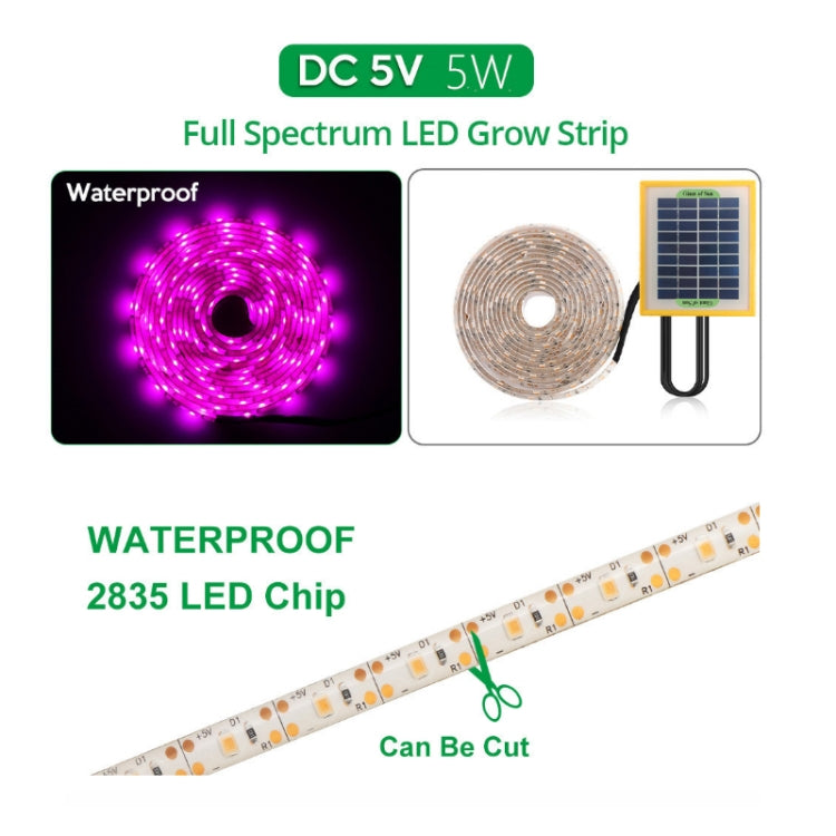 LED เต็มสเปกตรัมพืชเติมแสงเติบโตแสง